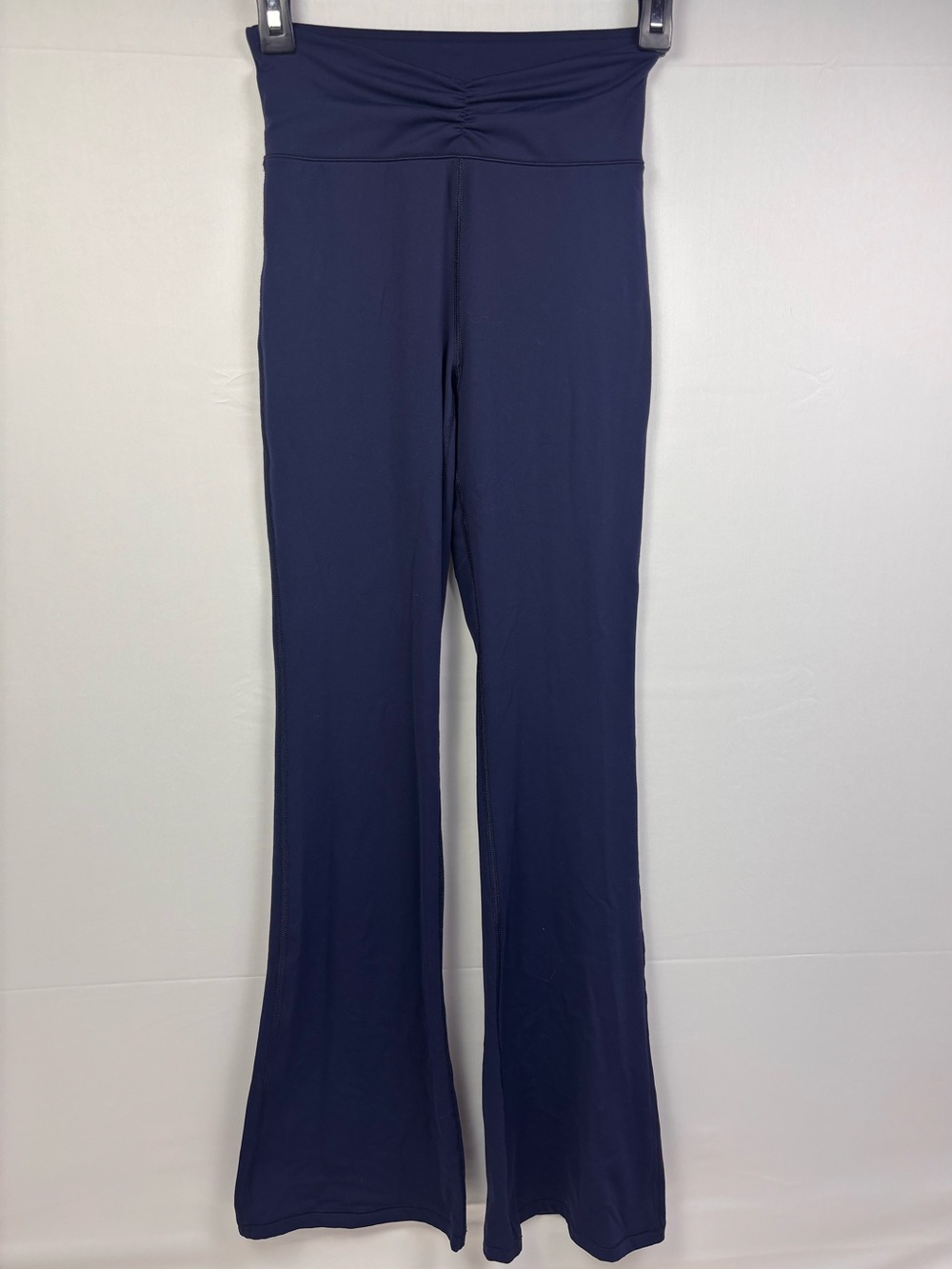 Aeropostale Navy High-Waist Flare Pants Buttery Soft leggings